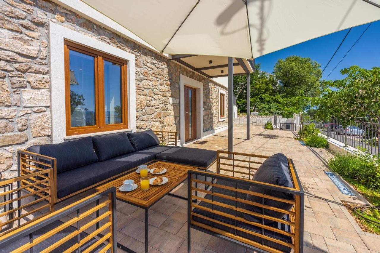 Villa Antani With Heated Pool, Sauna & Jacuzzi Crikvenica Exterior foto