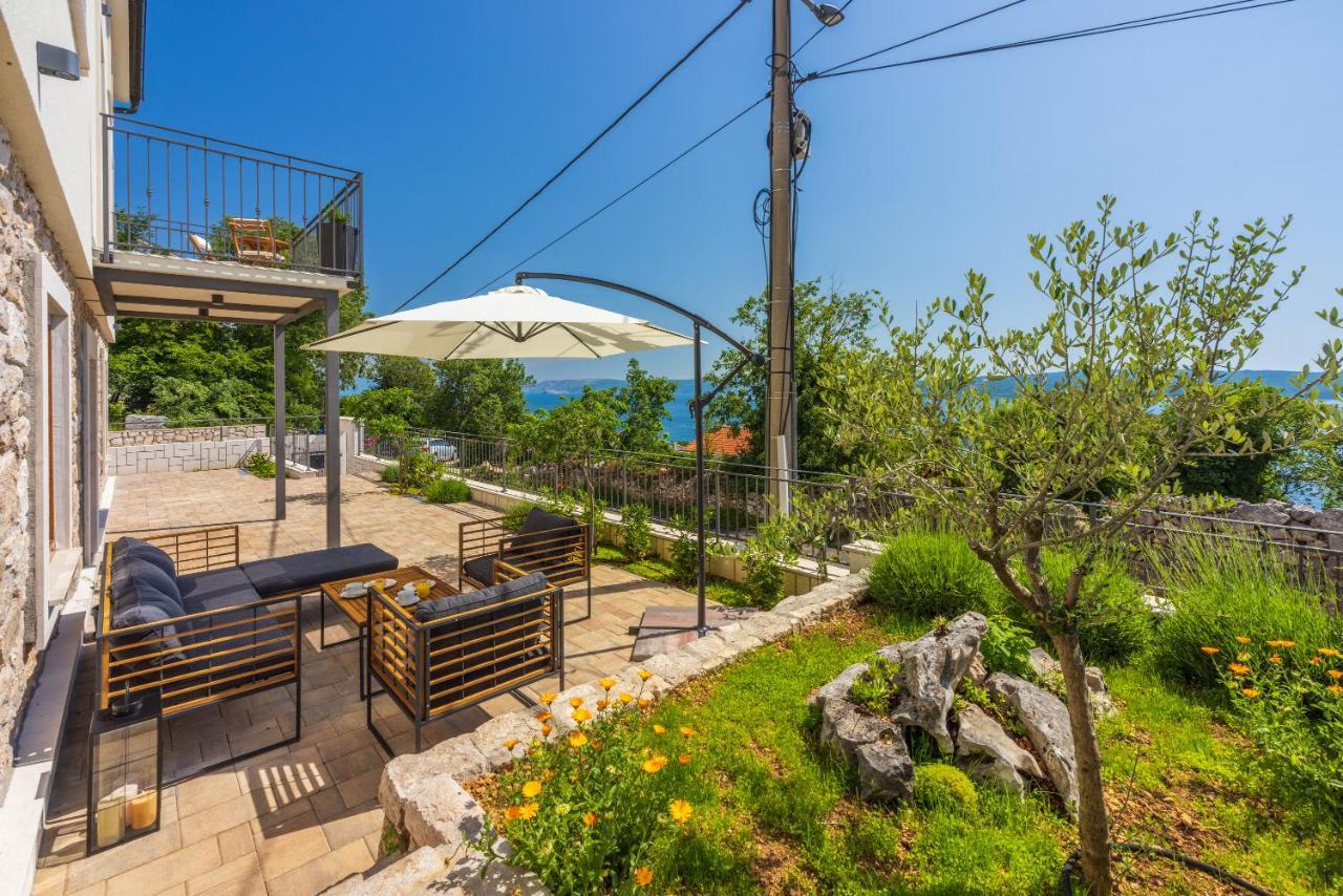 Villa Antani With Heated Pool, Sauna & Jacuzzi Crikvenica Exterior foto